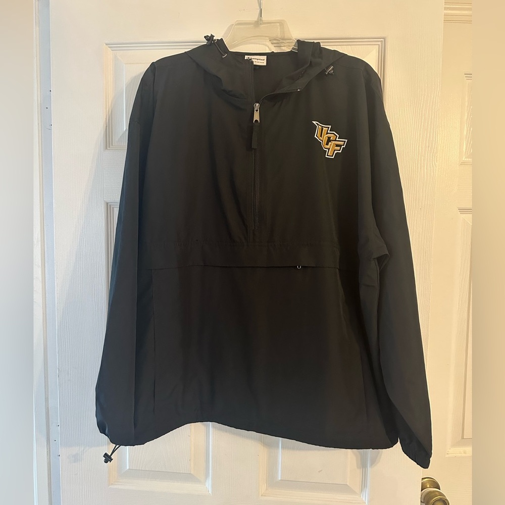 Champion Black Pullover Jacket